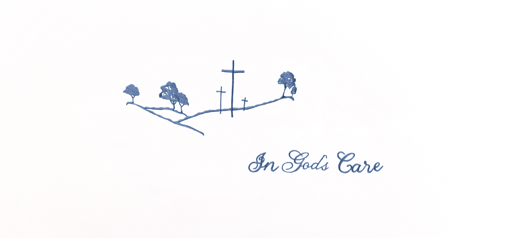 AP-517-BL In God's Care Blue